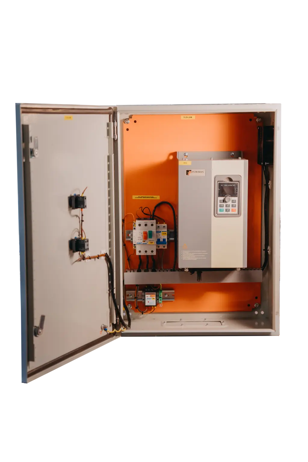 Panel de control para bombeo
